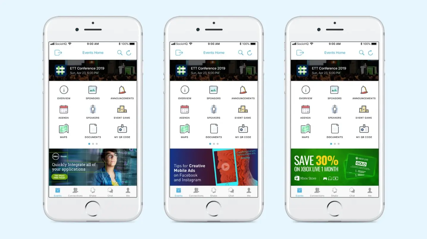 mobile app monetization - banner ads