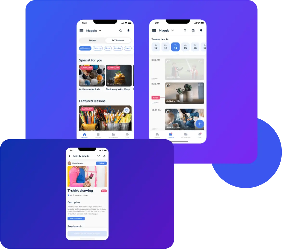 Education app development