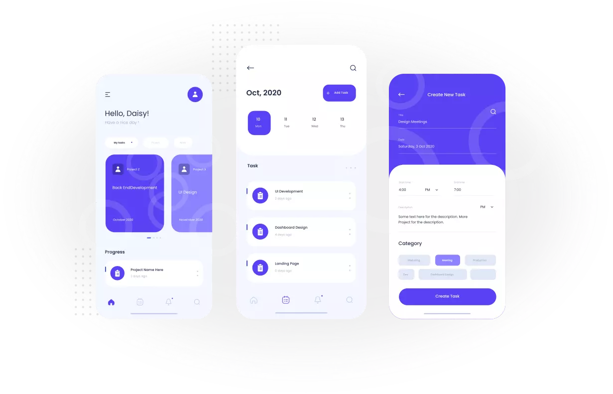 Maintenance of <span class="blue">existing</span> applications.